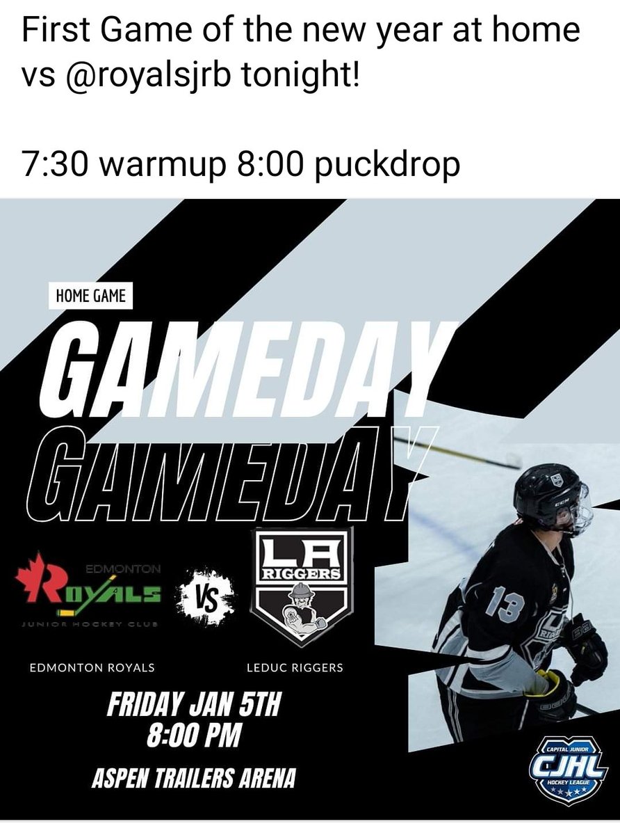 Leduc Riggers (@riggershockey) on Twitter photo 