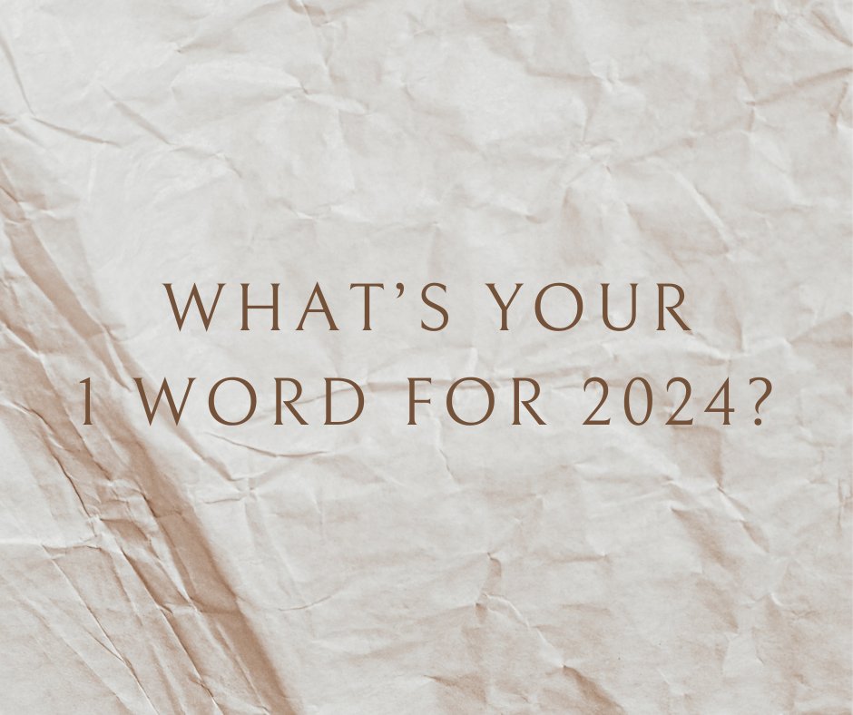 LeahBTherapy's tweet image. Not really feeling the whole resolution thing? 

Let me know your word for the new year!

#2024 #1Word #1WordFor2024