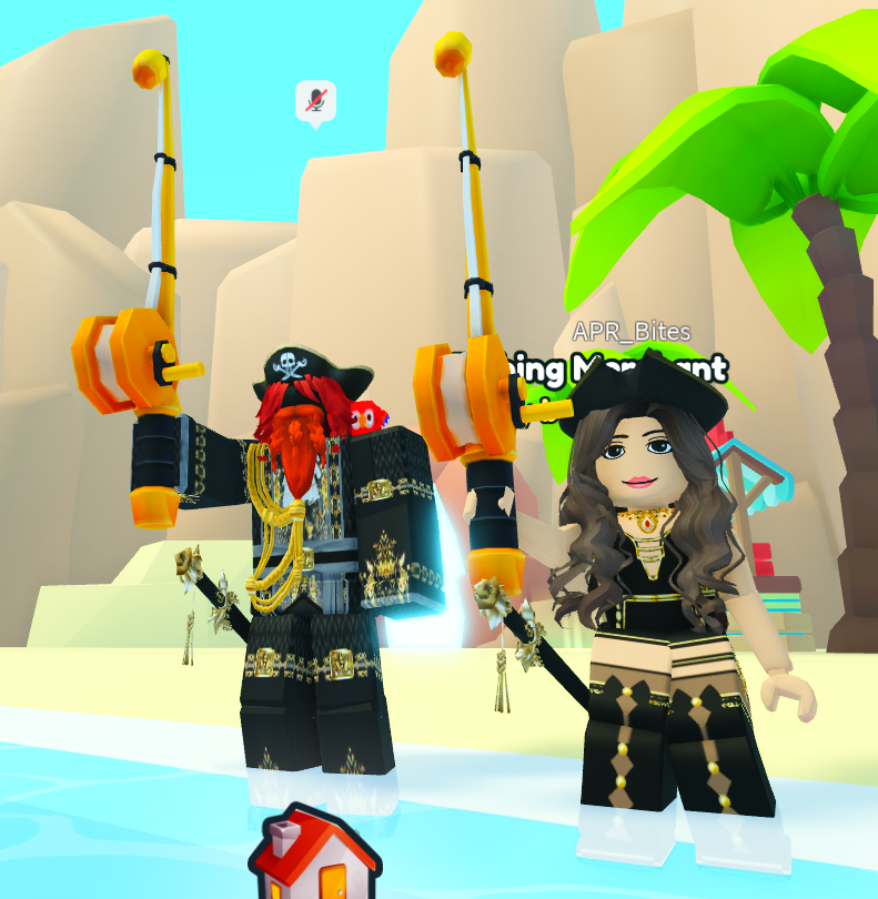 Just two pirates fishing. 
<a href="/bitesizedstar1/">BiteSizedStar</a> 
#ps99 #petsim99 #petsimulator99 #roblox #Pirates