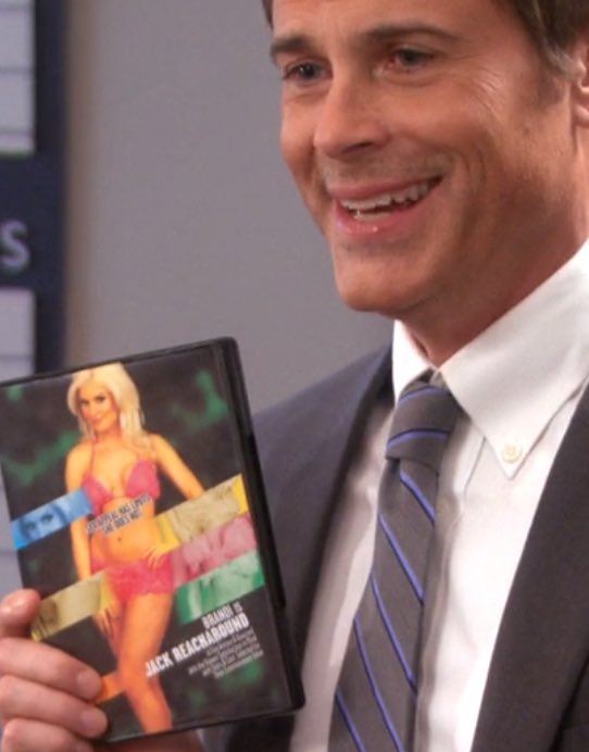 Anybody get random sitcom gags stuck in their head? Every time I see anyone talk about Jack Reacher, all I can think about is this Jack Reacher porn parody from Parks &amp; Rec- “𝓑𝓻𝓪𝓷𝓭𝓲 𝓲𝓼 𝓘𝓪𝓬𝓴 𝓡𝓮𝓪𝓬𝓱𝓪𝓻𝓸𝓿𝓷𝓭”