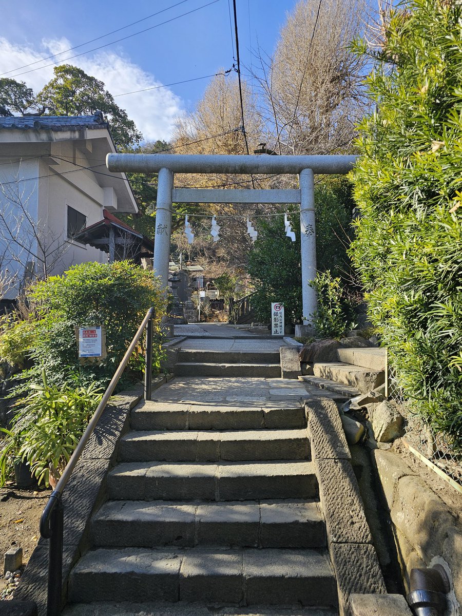 Rey___0331's tweet photo. 御霊神社
境内は撮影禁止なので外から失礼して https://t.co/9n1mYBQ72Q