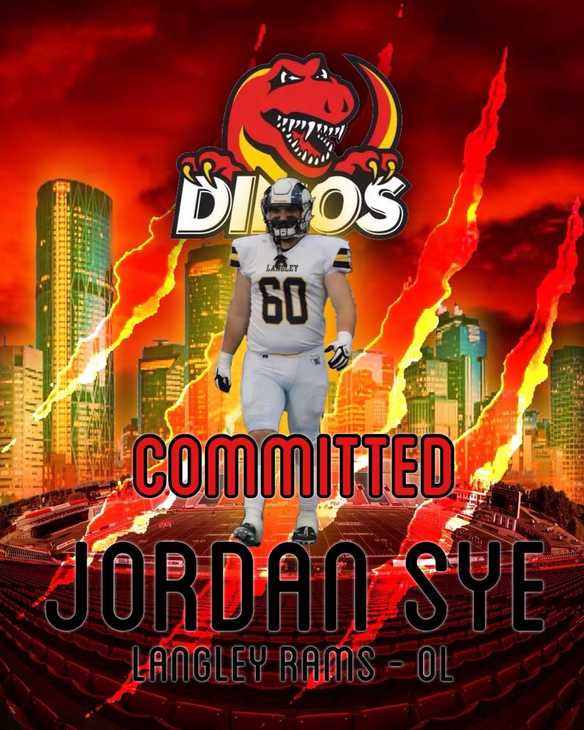 Super blessed to be committed to @Dinos_Football thank you to everyone to help make this happen!! @Coach_Sheahan