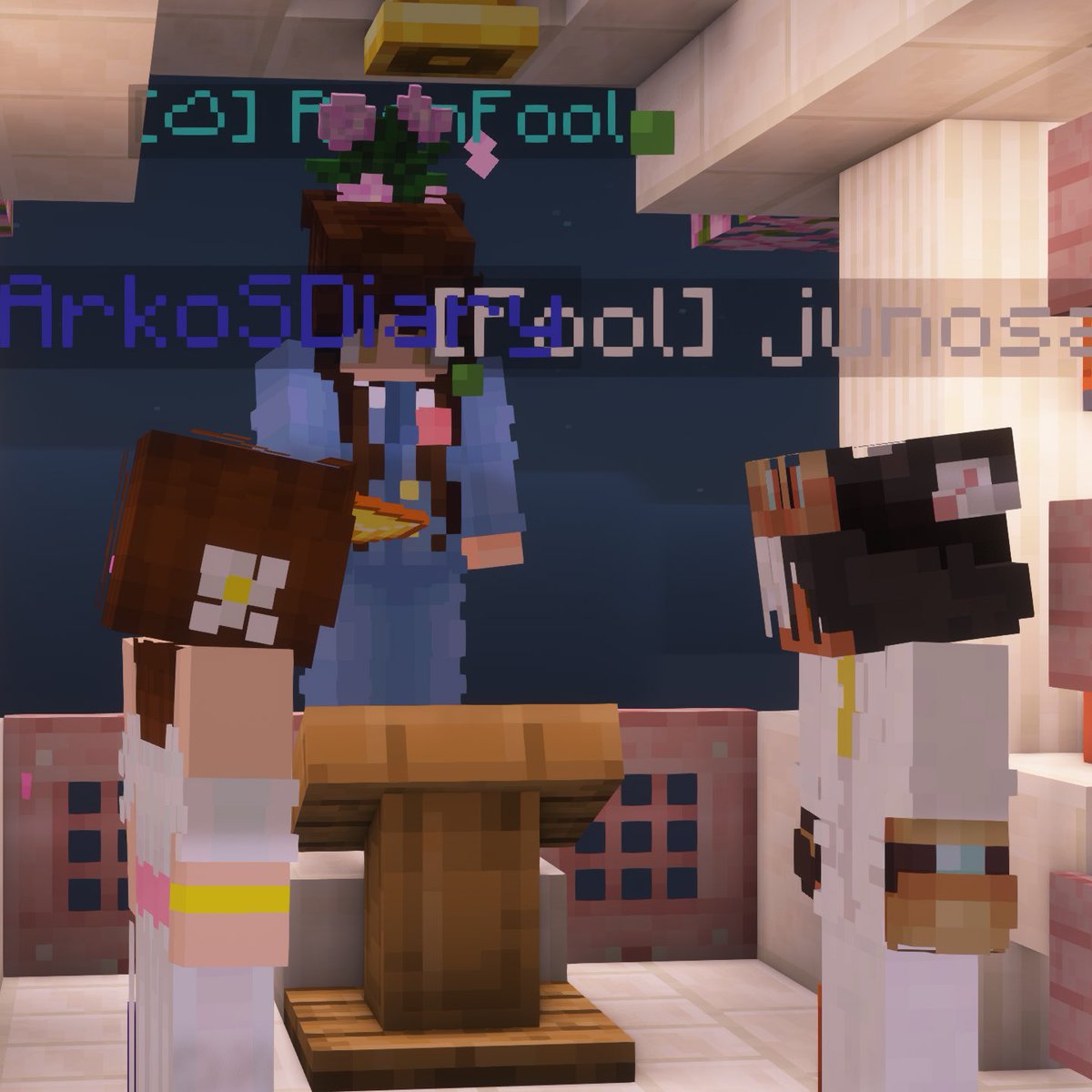 RaenFool's tweet image. 🌸 1st FoolSMP 2024 stream 🌸

✧ We had a wedding ceremony.
✧ Mini birthday party.
✧ Lore!