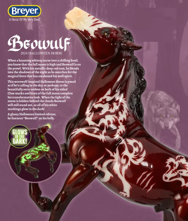 PetrichorCrown's tweet photo. Hey @breyerhorses you wanna explain why your Halloween model has one of WildSpiritWolf's 2011 tattoo commission pieces on it? https://t.co/hlyQwDFtJD