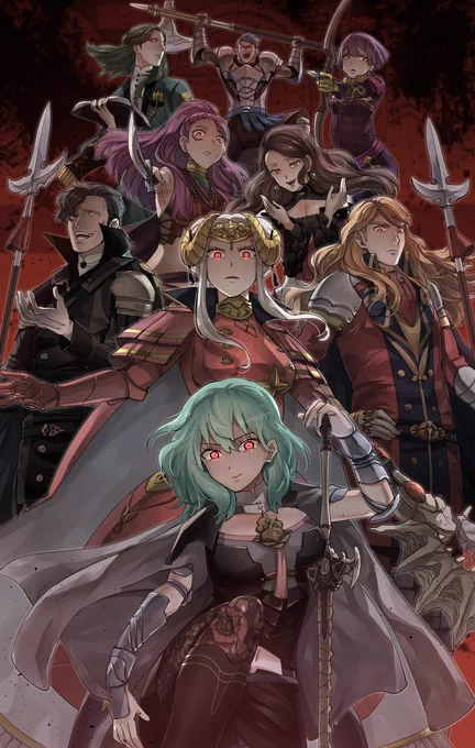 これ描いてたのがもう5年前らしいです。怖いです。 #唐突に5年前の絵を載せる見た人もやる