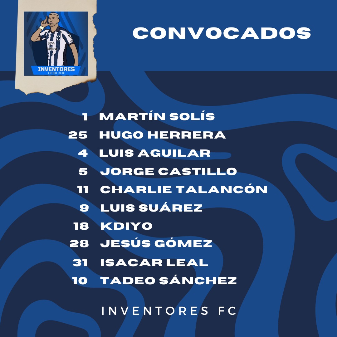 InventoresFc's tweet photo. El equipo con el que #InventoresFC buscará el pase a la FINAL. 👊🏻 https://t.co/ImbL1HPiVW