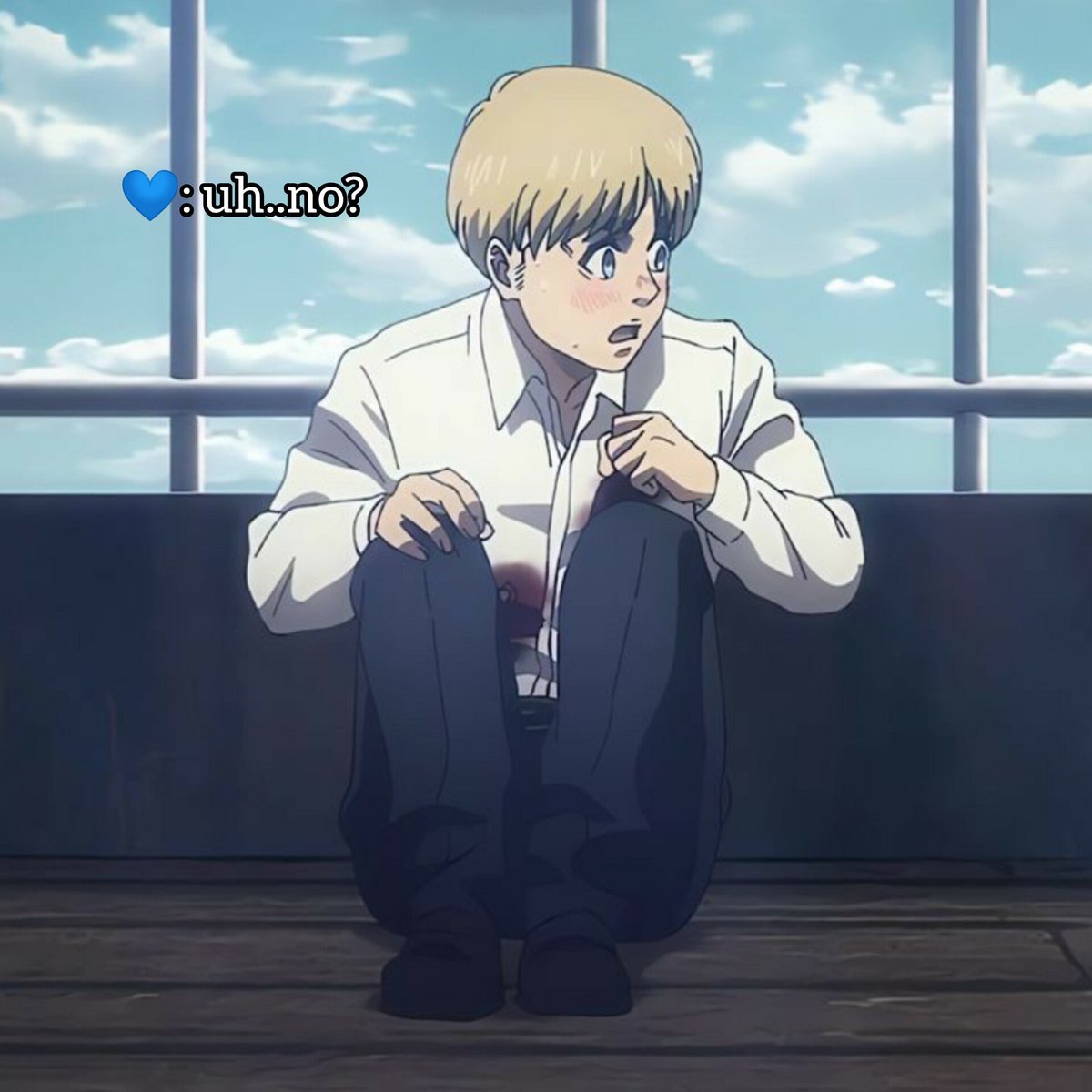 Armin: You're the most jealous woman I know
Annie: You know other woman?
Armin: Uhm...No?

#AruaniWeek2024 #aruani #arminarlert #armin #annieleonhart #annie #AttackOnTitan #ShingekiNoKyojin