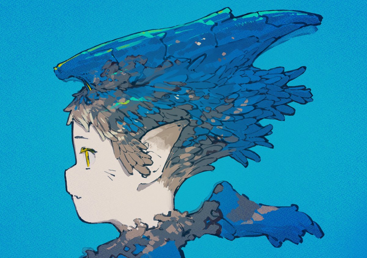 shiloroshi's tweet photo. 元絵です。アイコンもこれにします。かわいいから。 https://t.co/hjv98RhukH