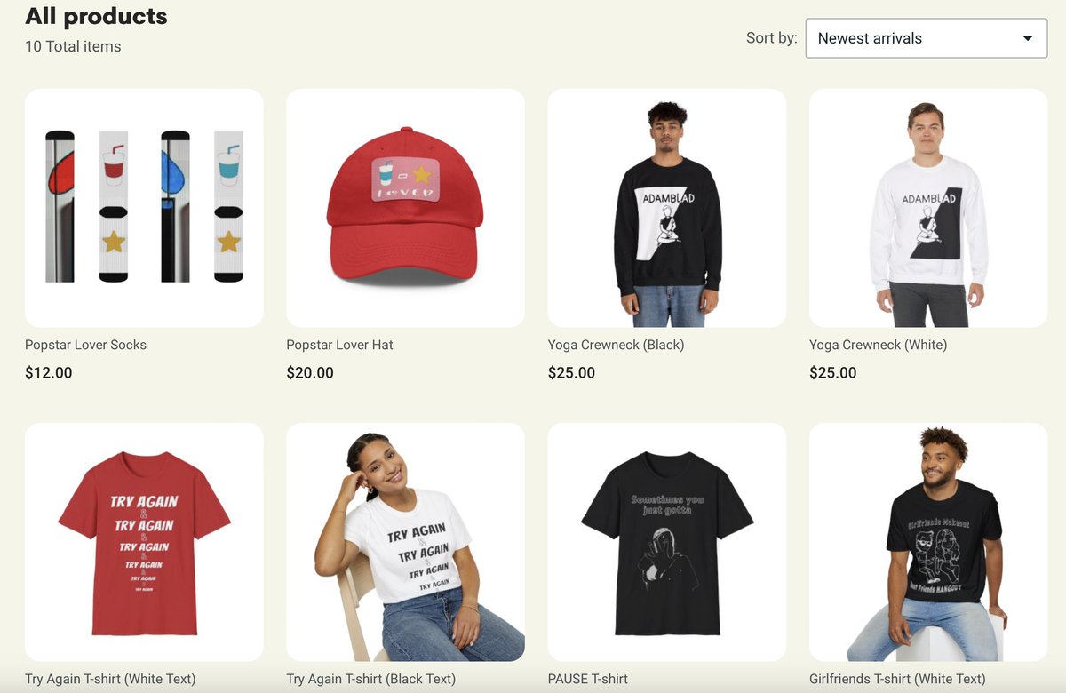 adbladster's tweet photo. https://t.co/qSCP7ei4Y8
Got a merch website up and running (finally!)
Feel free to snag some https://t.co/Rn0qNXoKZx