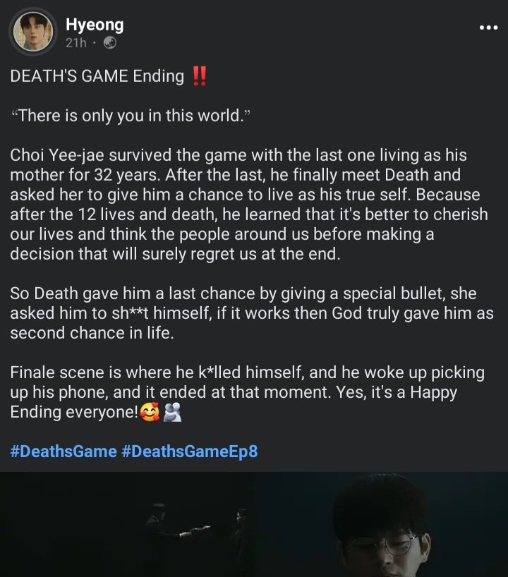 hyungnimkd's tweet photo. #DeathsGamePart2 #DeathsGame #DeathsGameEp8 https://t.co/aEQN2h1fqs