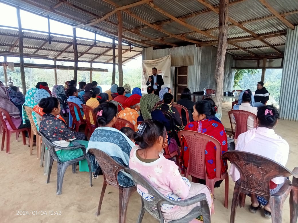 d_trlm's tweet image. Awareness program on PM-JANMAN scheme held at Lowgang GP on 04th Jan 2024 in PVTG VDVKs under Karbook BMMU, Gomati District in Convergence with Indian Institute of Entrepreneurship, Guwahati &amp;amp; TRIFED.
#PMJANMAN
#TRLM @TribalAffairsIn  @tribesindia @MSDESkillIndia