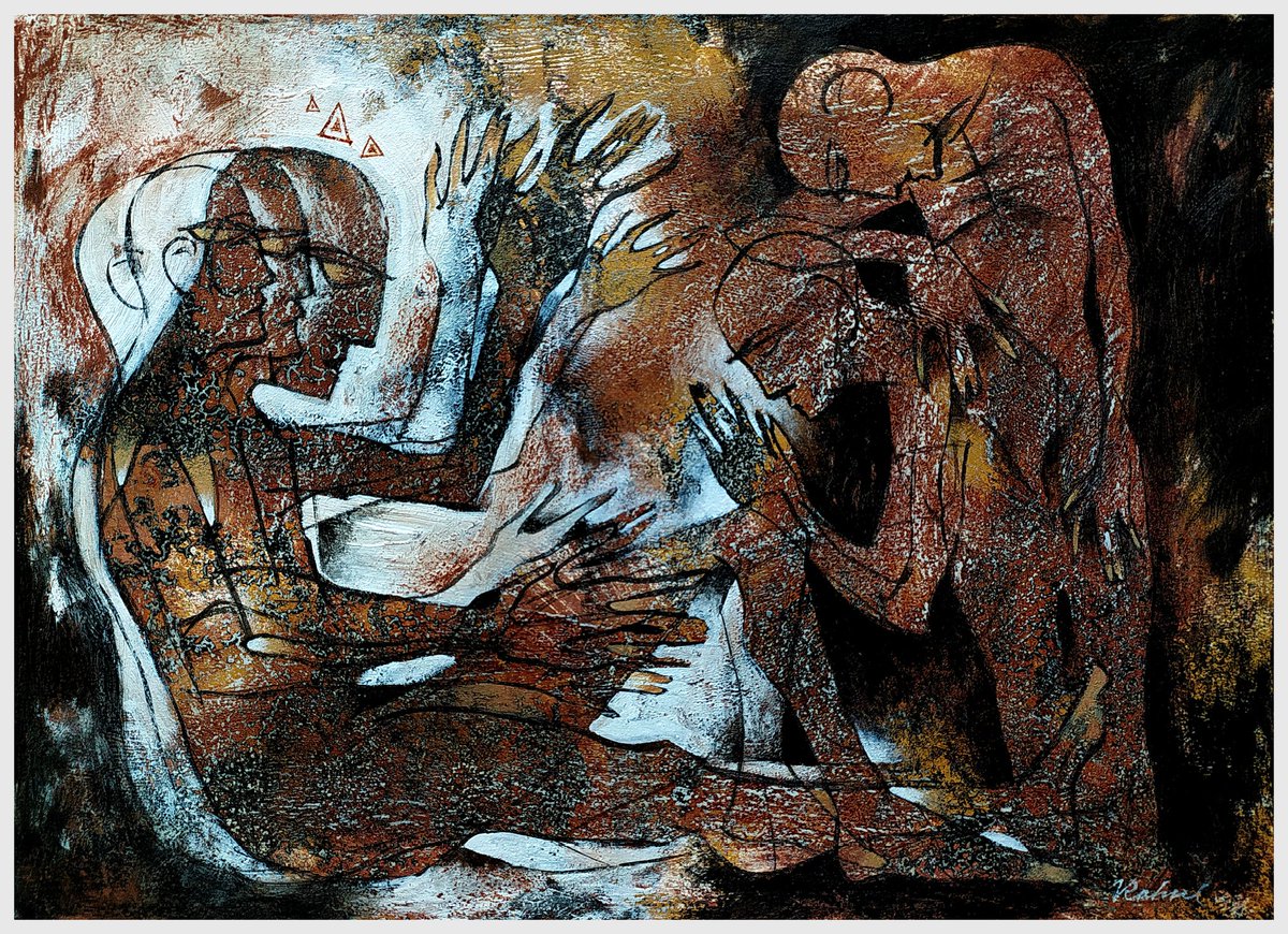 NeoExpressions's tweet photo. Death of originality
Mixed media on paper https://t.co/bYzbZXXN0D
