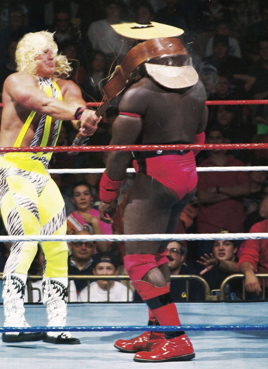 Royal Rumble Rewind! Jeff Jarrett gives Ahmed Johnson a smash hit in 1996. That'll make you wish you were someplace else! @RealJeffJarrett #WWF #WWE #Wrestling #RoyalRumble