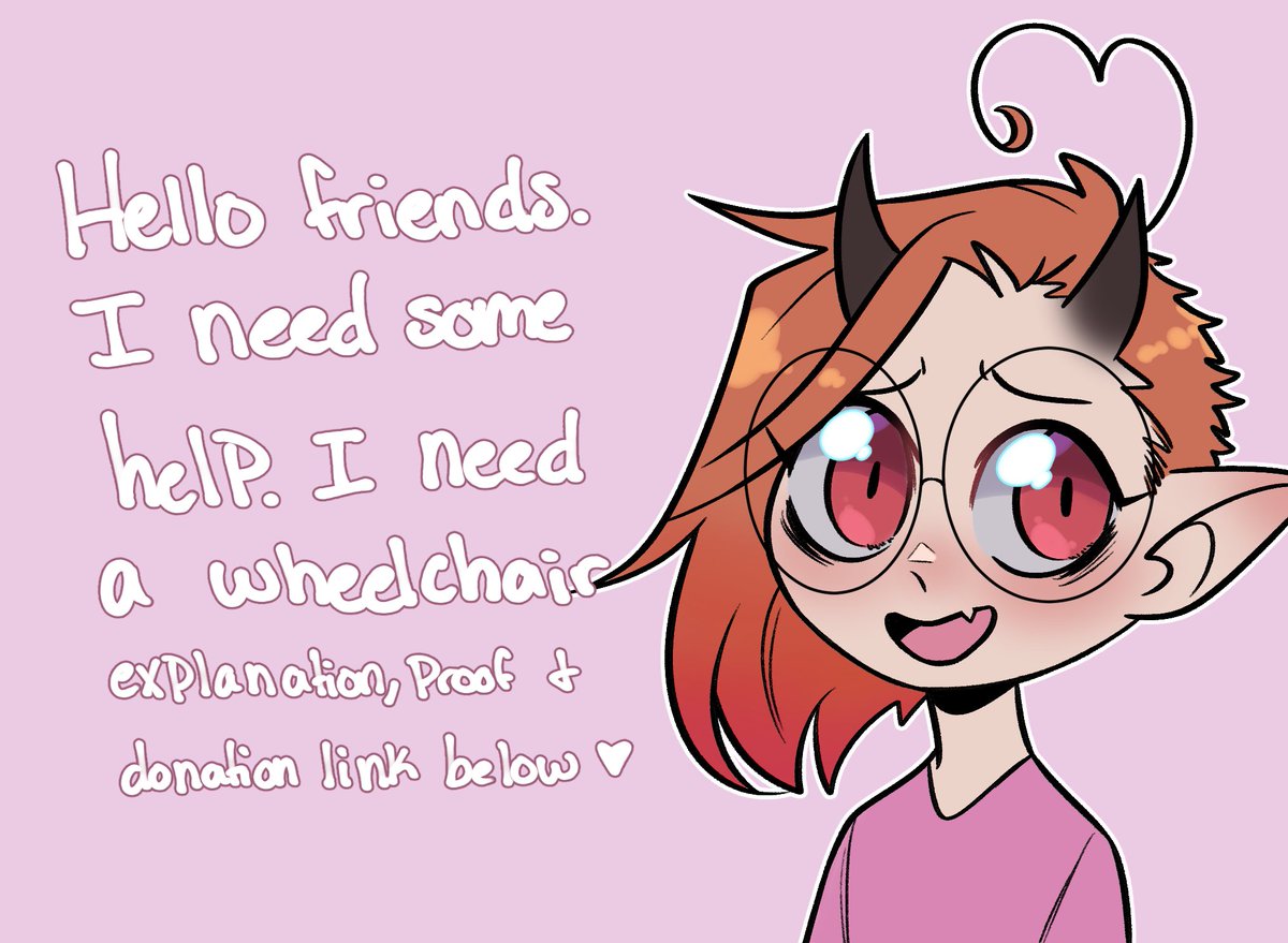RadPax's tweet photo. Hello friends, my name is Pax and I need your help.
I've made a g0f*ndm3 now at the request of others.
I am losing my ability to walk more and more. I'm exhausted. https://t.co/nT8TQjJY6h