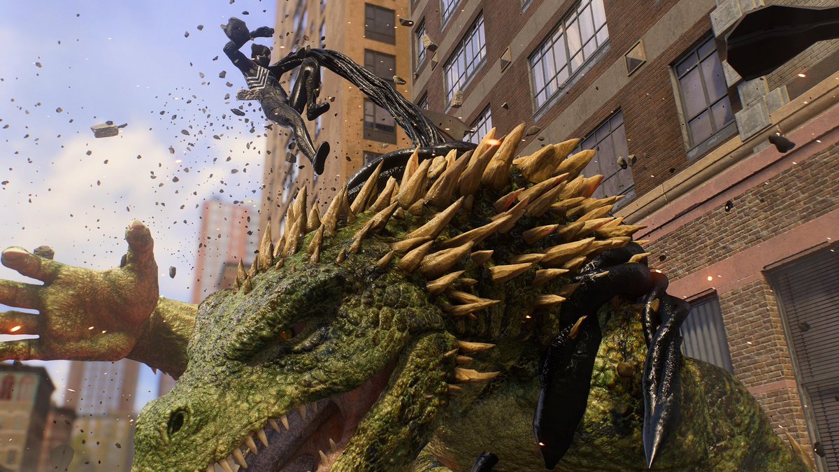 xPhoenix92x's tweet photo. More scenes I find stunning and tried to capture there is so many...

#SpiderMan2PS5 
#BeGreaterTogether 
#SpiderMan2
#SpiderMan
#Lizard
#Marvel
#PlayStation https://t.co/Gpw7ShJRFp