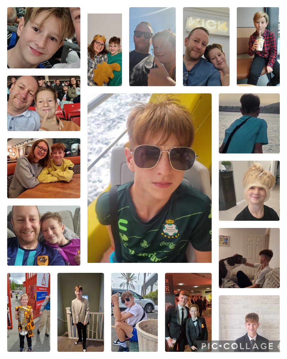 I have another teenager! Wishing my best friend @shuffhead a happy 13th birthday. Thank you for being my best pal, my rock and source of most of my smiles and laughter. Up the Tigers!