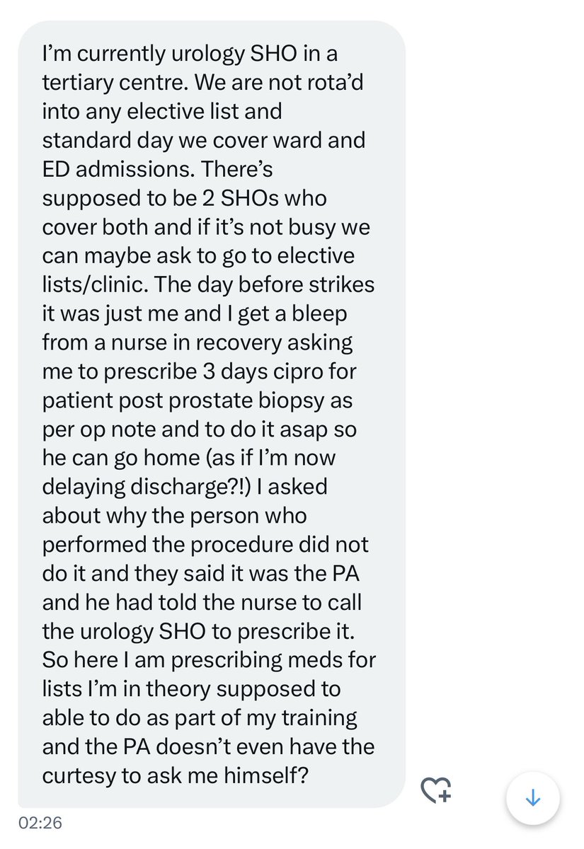 Doctors are fed up. PA in theatre doing the doctor’s job, then bossing the doctor about via a nurse. Despicable. Our roles and achievements have been hijacked, and we need to start claiming them back. ☠️ ☠️ ☠️
