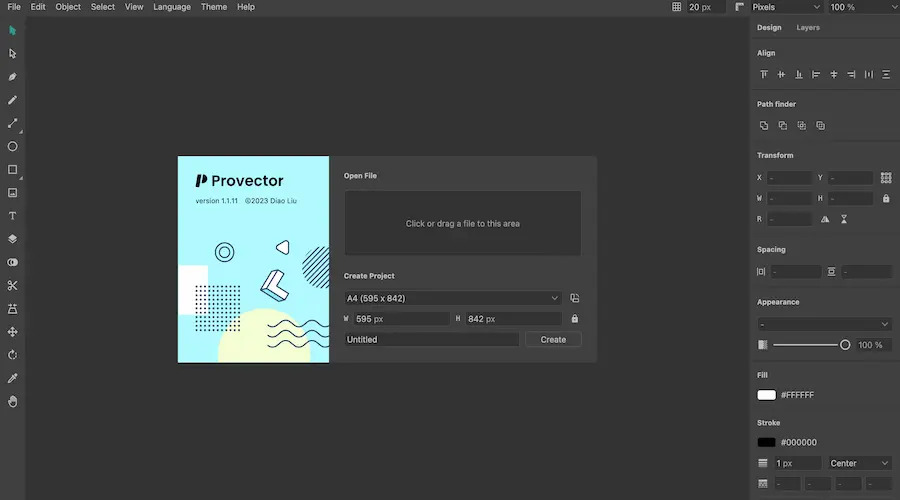 softapps's tweet photo. ¡Descubre Provector! 🎨 

Un editor de gráficos #vectoriales gratuito y en línea con una interfaz fácil de usar y edición precisa de rutas. 

¡Crea #diseños únicos y mantén tus datos seguros! No te pierdas esta herramienta increíble. 

➡️ https://t.co/bxa8D5KMm7 https://t.co/F24eYflC4T