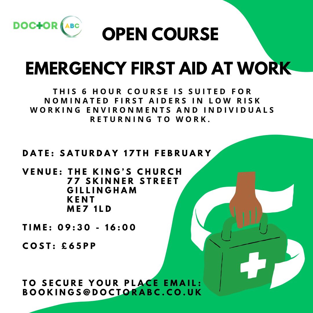 DoctorABC_UK's tweet image. Is it time to renew your certificate? #opencourse #emergencyfirstaid #se6 #kent #me7 #firdtaidtraining #firstaidcourse