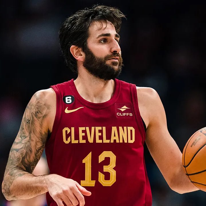 LegionHoops's tweet photo. LeBron was asked about Ricky Rubio’s retirement tonight:

His response: “I’m not really in the mood to answer that question. But I respect Ricky. Congrats on a hell of a career. If I don’t seem sincere in this video it’s because we just got our a** whooped again.”

(via @mcten) https://t.co/DIQ4hA7DAh