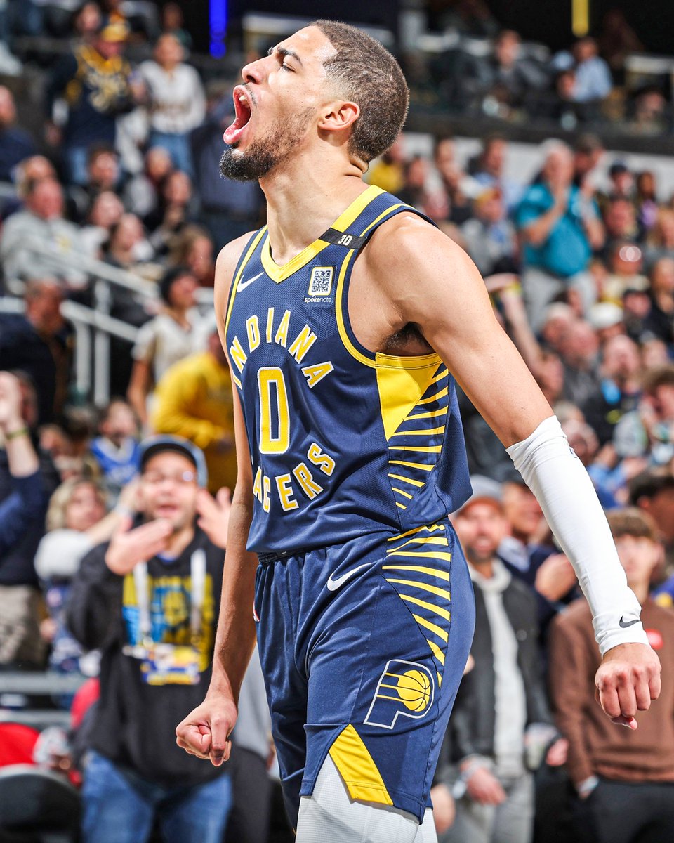 sportingnews's tweet photo. Tyrese Haliburton in his last FIVE games 😳 @Pacers 

◽️ 110 points
◽️ 84 assists
◽️ 6 turnovers https://t.co/xUK84lbbtP