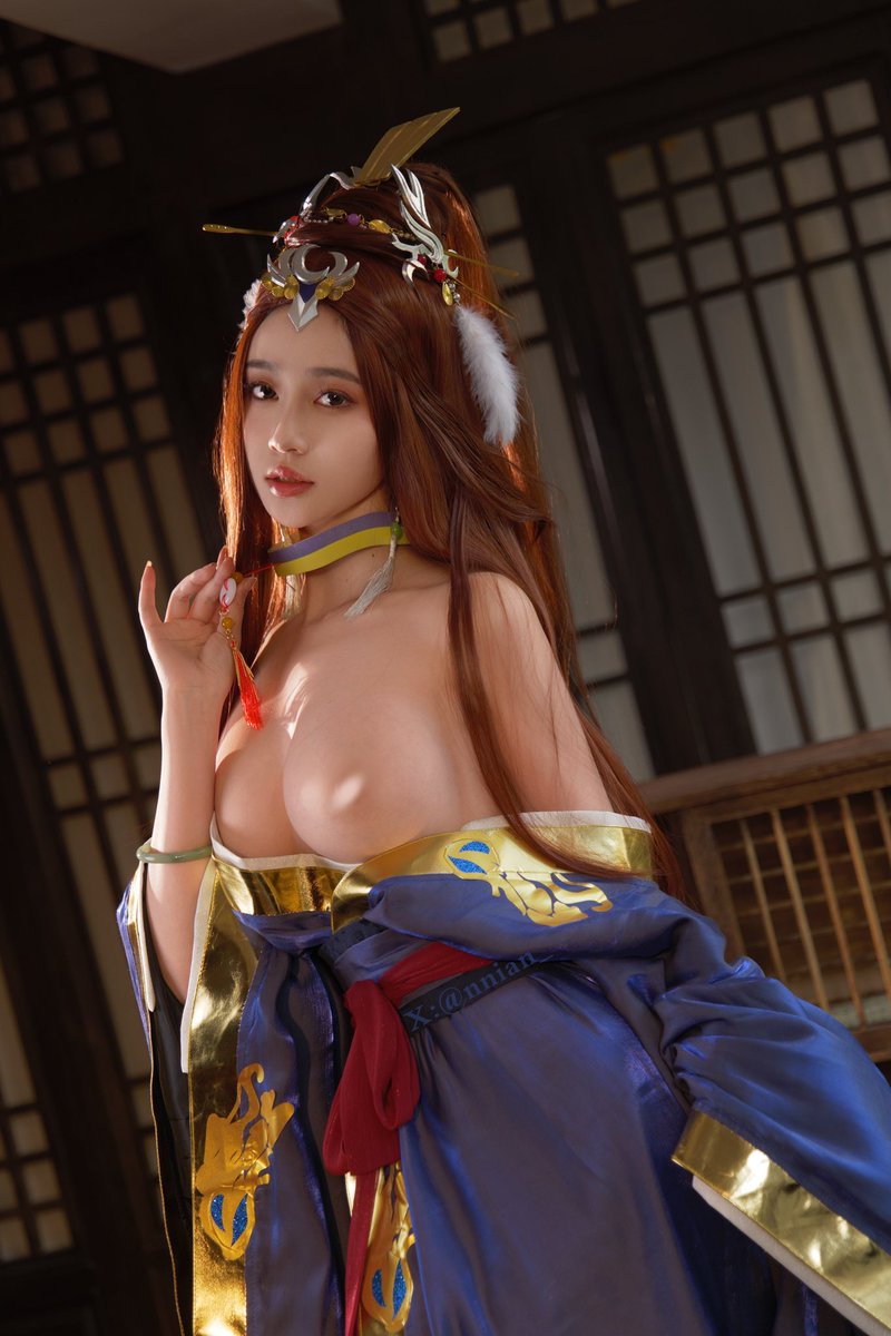 这套Cos《蔡文姬》宝宝们喜欢吗？
Do babies like this cosplay "Cai Wenji"?

#年年nnian   #cosplay   #中国风  #汉服写真   #角色扮演   #纯欲  #反差  #性感写真  #私拍 https://t.co/9xb5TPs4nV