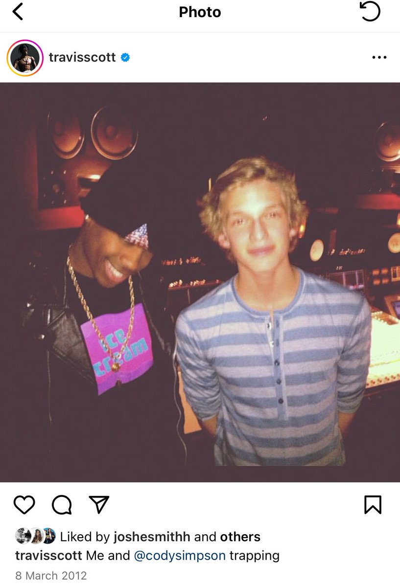 CodySimpson's tweet photo. Me and @trvisXX trapping 2012 https://t.co/LoGvKhmox4
