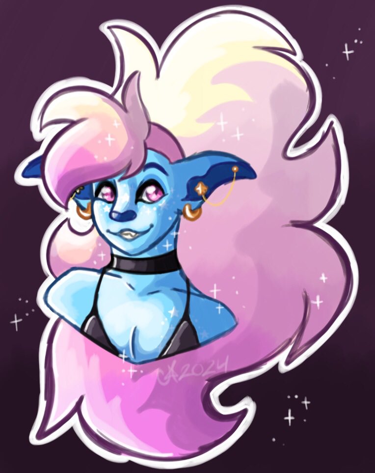 Yuokathefolf's tweet photo. Bust of my troll sona ✨
#trolls #Trolls3 #trollsona #art #digitalart #trollsoc #art #bustart https://t.co/VCFlLRJjnK