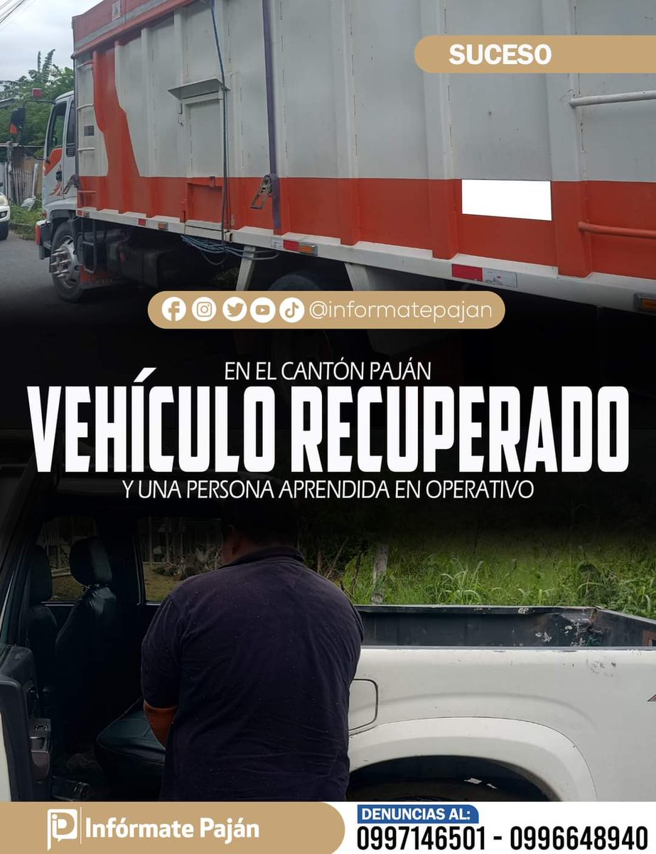 InformatePajan's tweet photo. [SUCESO]

Los detalles 👉👉https://t.co/gpAtSpeAuC https://t.co/I9h8rKjUmp