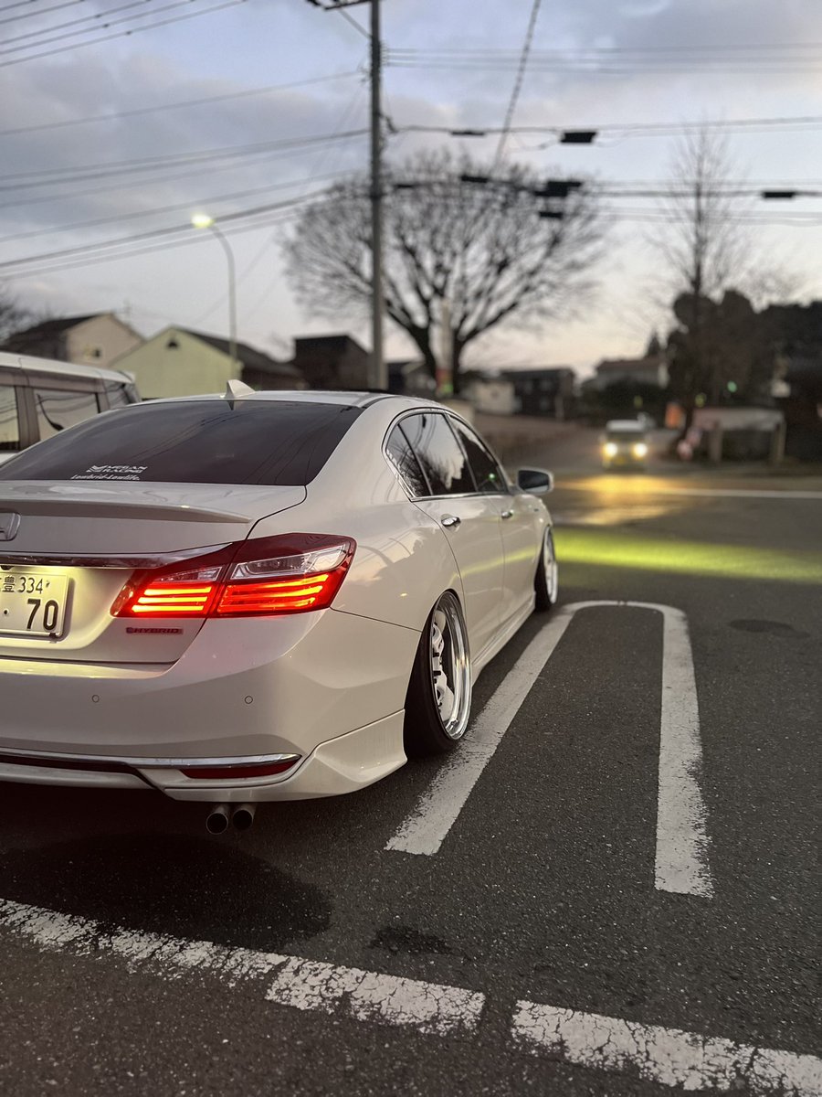 kousei090386's tweet image. ニューホイール‼️
work Meister s1 3p✨

#アコードハイブリッド 
#CR7 
#workwheel 
#マイスター 
#プチリメイク