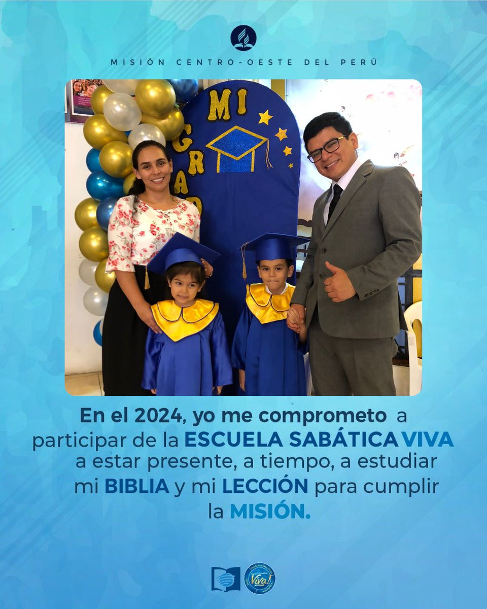 UbaldoBallena's tweet photo. Este 2024, yo me comprometo a estar completamente involucrado en la Escuela Sabática Viva, a estar presente, puntual y mantener mi comunión con Dios para así cumplir la misión. #RID #ÉnfasisMisioneros #EscuelaSabáticaViva https://t.co/bQQ7TcsbMZ