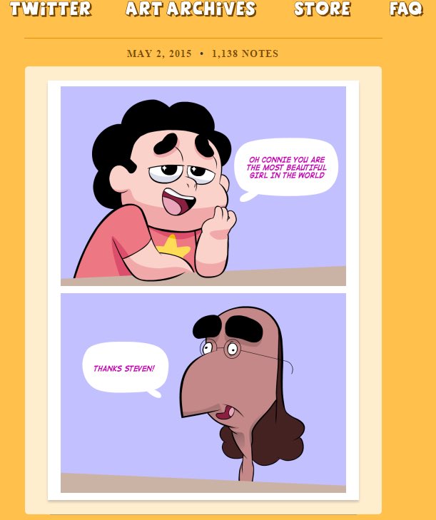 CartoonistGa1's tweet photo. Not a stab at OP but y’all do realize the original creator of this video is racist right?

I recently seen his videos make a resurgence lately and I hate how popular he’s getting again. 

Just want to spread awareness. https://t.co/Ks5QwbJgCm