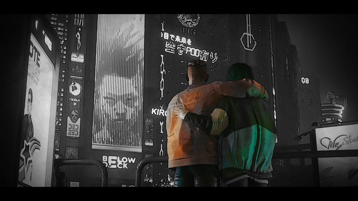LushGame's tweet photo. Game - @CyberpunkGame

#gaming #VirtualPhotography #cinematography #VGPUnite #Gametography #WorldofVP #Cyberpunk2077  #TheCapturedCollective #GamerGram #ThePhotoMode #cyberpunk  #ArtisticofSociety https://t.co/55T4YDGB2g