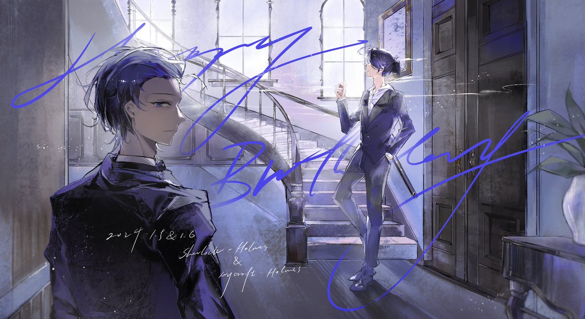 Iveeeeees's tweet photo. Happy Birthday😭💙💙
 #シャロ誕2024
#長官生誕祭2024 https://t.co/19hKY3W291