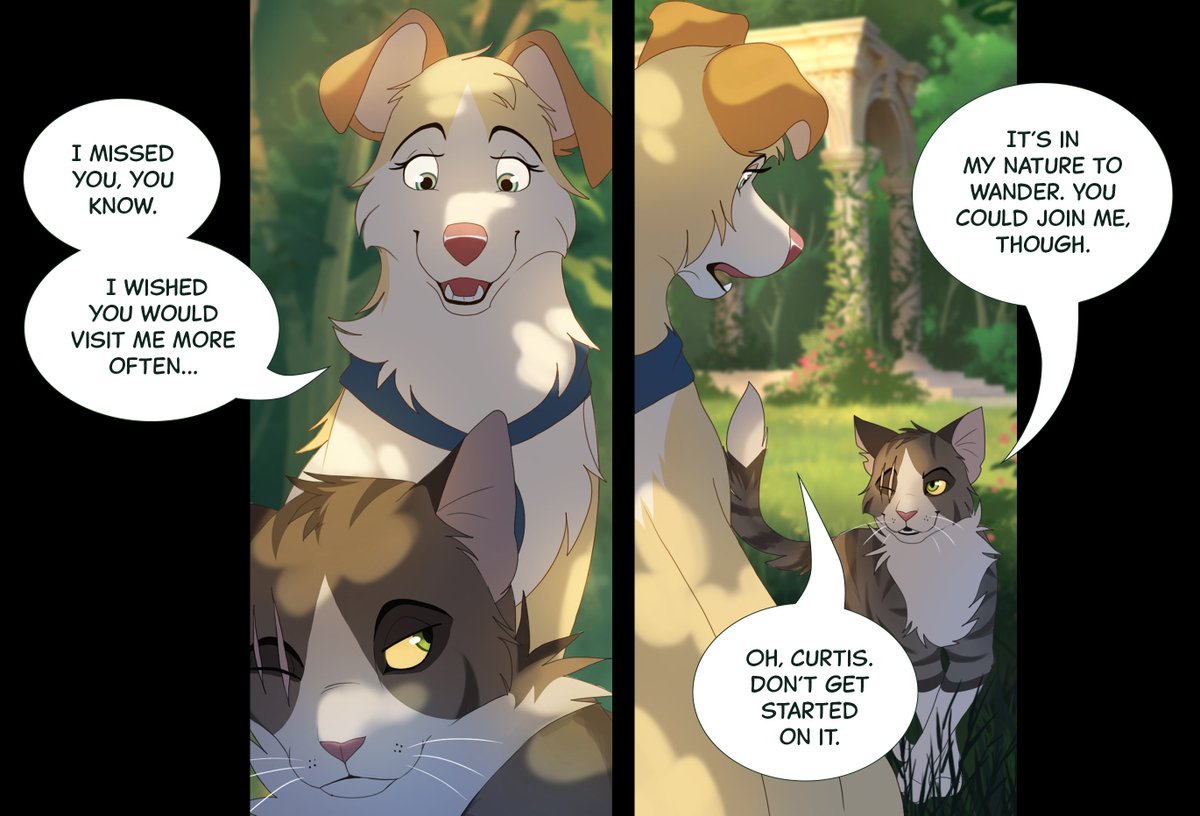 No North is BACK! And look who decided to make their first appearance in the comic! 🌺