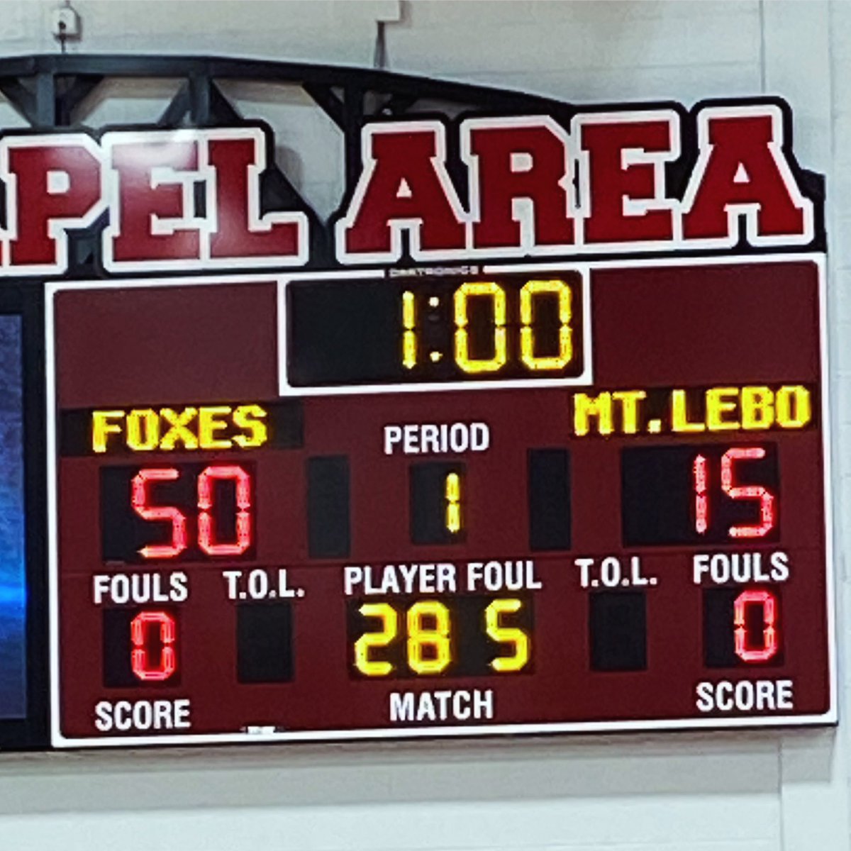 FC tops Lebo to move to 9-1 on the season. Great night celebrating our Seniors and Alumni!