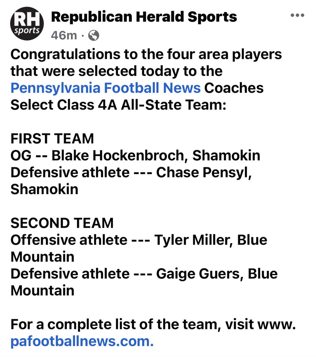 Truly and utterly blessed to have been selected 2nd team All State for 4A defensive athlete! I want to thank my coaches, teammates, and family for pushing me and helping achieve this goal as a junior! Can’t wait to get back to work for my senior year! #AGTG <a href="/coach_gal/">Tom Gallagher</a>