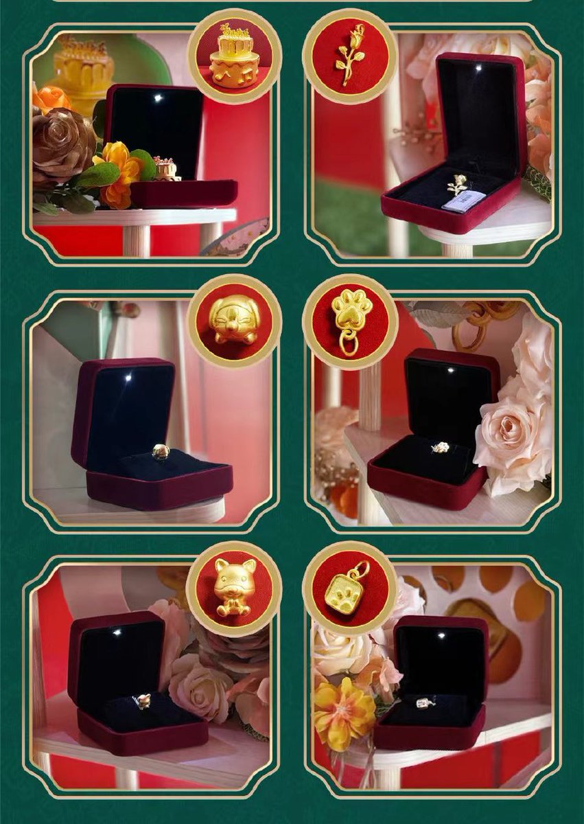 goldendreampo's tweet photo. Very mini and very cheap golden pendants😂about 500rmb each🤣
@milephakphum you can give these mini pendants to your girlfriend Nan🤣But to tell you the truth,even Chinese children don't like these mini pendants,because they are too mini🤣 https://t.co/SUs5IcBOfJ