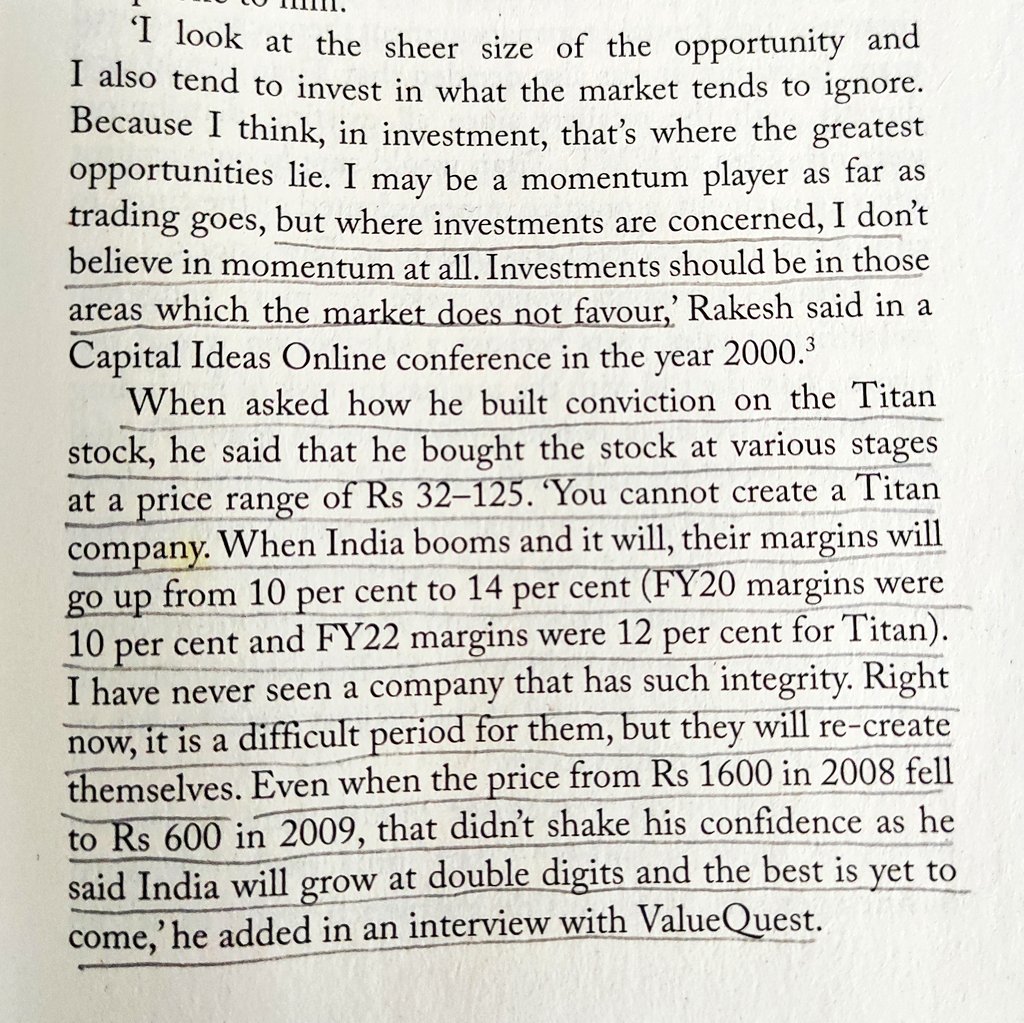 InvestmentBook1's tweet photo. Rakesh Jhunjhunwala on Titan https://t.co/e2PlxOq48F