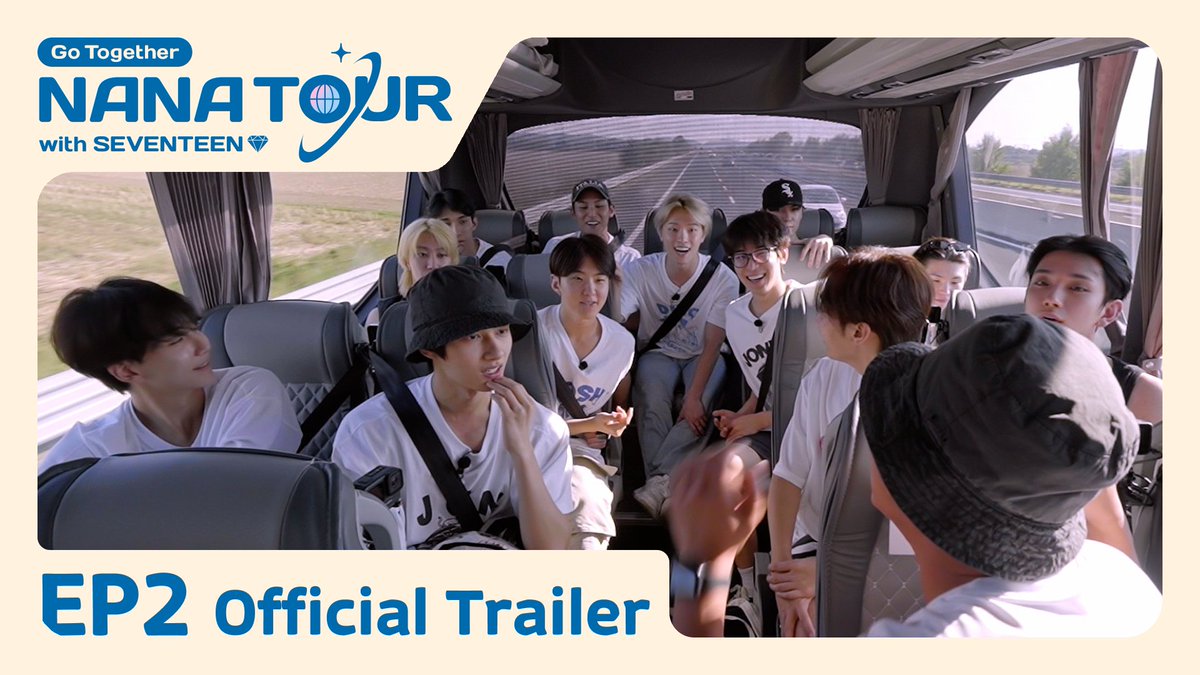 [NANA TOUR with SEVENTEEN] Official Trailer - EP2

▶️ youtu.be/C-uRSz3EjMQ

꿈같은 로마의 휴일❣️
A Dreamy Holiday in Rome❣️

FULL VOD🎬
👉 campaigns.weverse.io/NANA_TOUR_with…

🗓️Schedule
매주 (금) 저녁 8:40 tvN 방송
밤 10:00 풀버전 Weverse 공개 

Premiere on tvN Asia, U-NEXT overseas
FULL