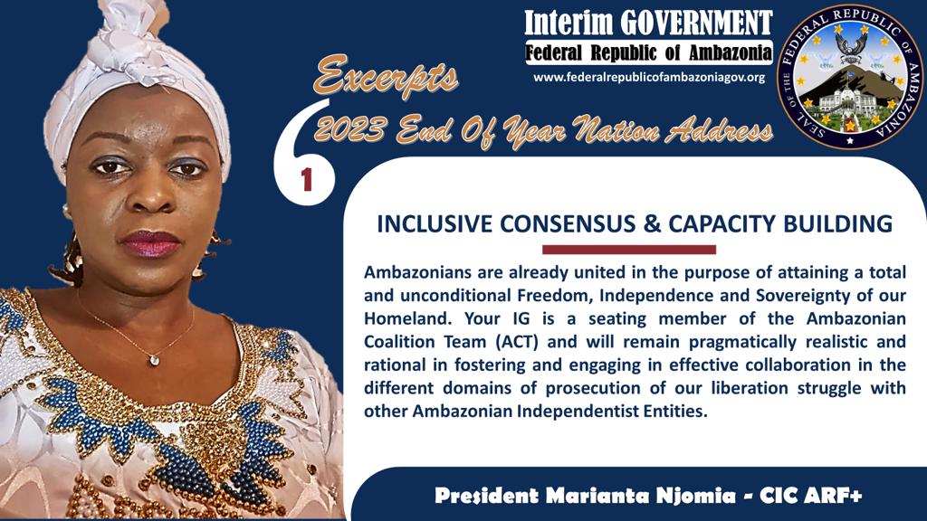 Excerpt 1 of 2023 End of Year Nation Address