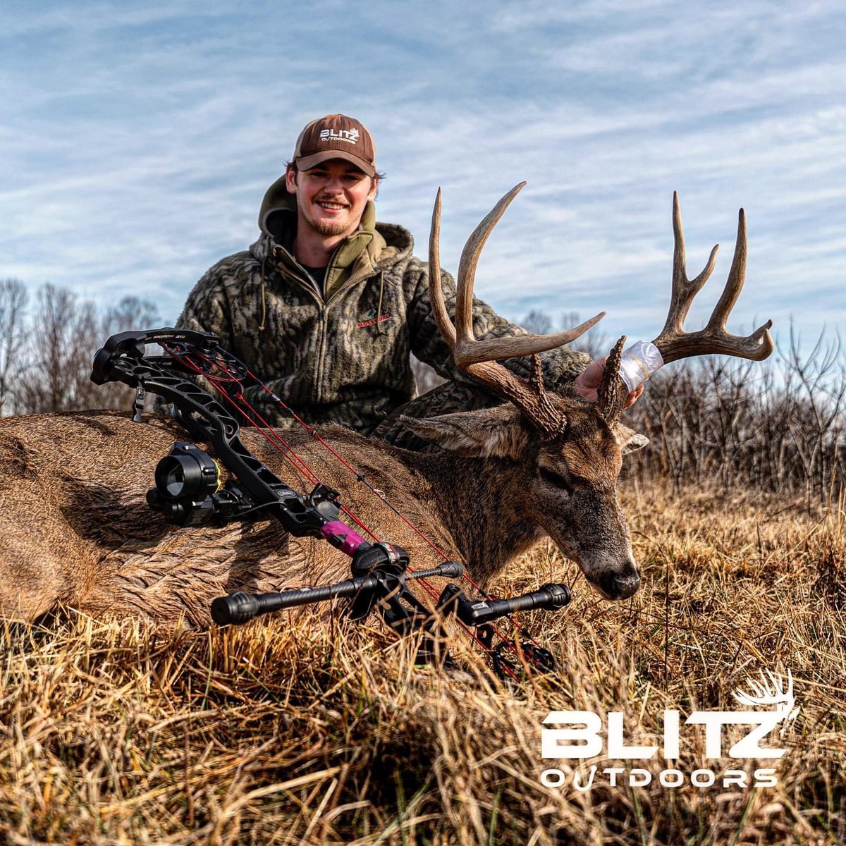 Congratulations to <a href="/BlitzOutdoors/">Blitz Outdoors</a> Pro Riley Hughes on harvesting his biggest buck yet! 👏👏👏

 #bucks #ohiobigbuck  #blitzoutdoors #hunting #bowhunting #bowhunter #bigbucks #whitetailhunter #archery