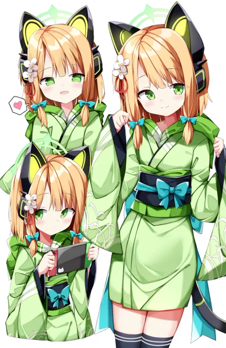 正月ミドリ #ブルアカ 