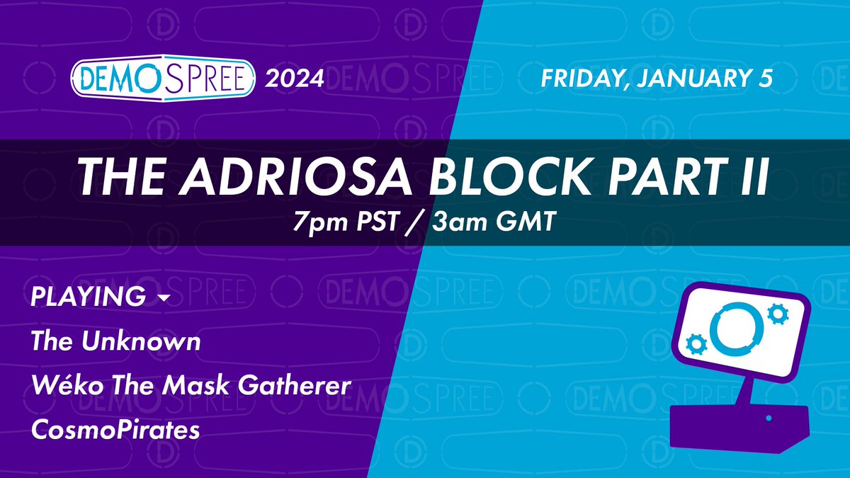 Demospree tweet media