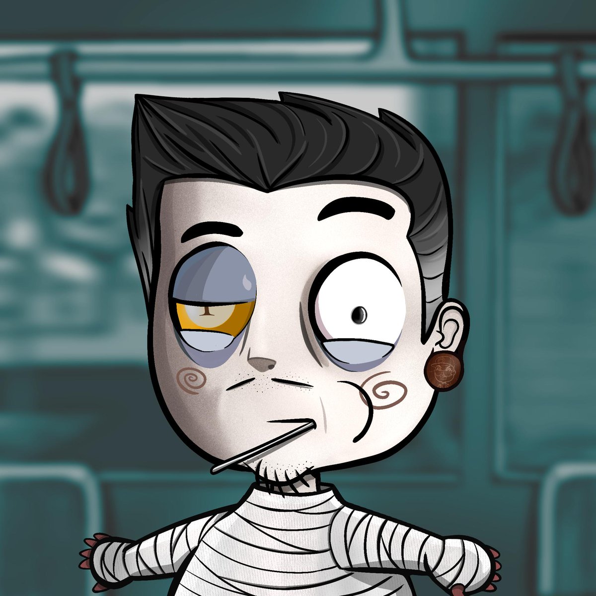 BenniGaske's tweet image. You should see the other guy. #TiredAF 
@alwaystirednfts