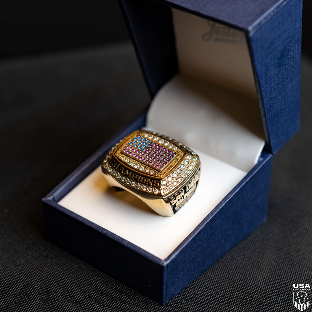 USALMNT's tweet photo. One ring to rule them all 🥇

Left everything out on the field in San Diego. Tonight, we celebrated a group of men that we’ll remember forever.

Shout out to @jostensinc for the bling. #ThisIsHome https://t.co/C8zJahrmX8