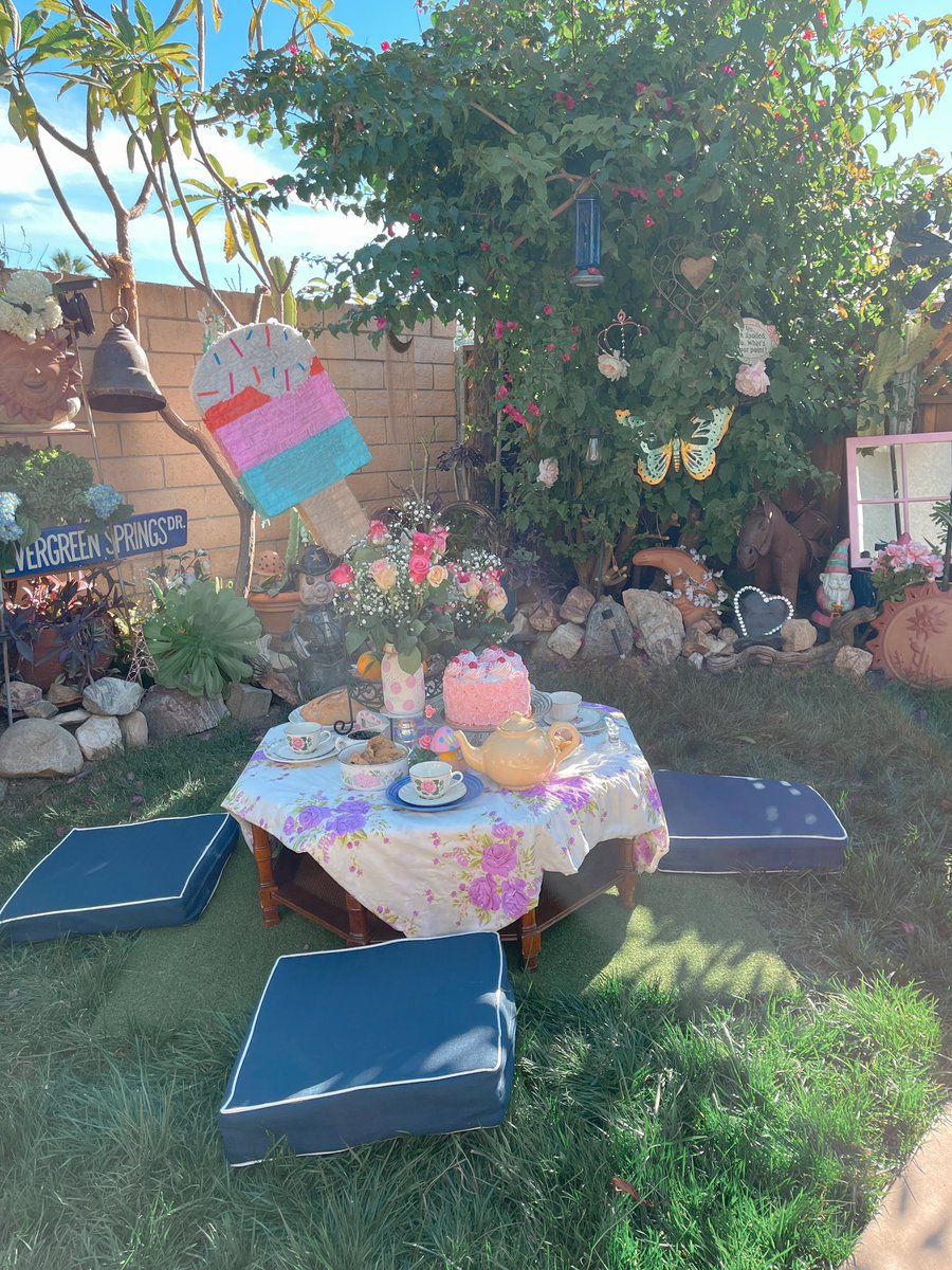 PopsikleShop's tweet photo. Thrifting props for our photoshoots is always a win! ๐ธ๐๐ Want to see BTS from our most recent photoshoot? ๐ธCheck out our YT for our latest video๐ซ #teaparty #teatime #teapartytheme #softcore #photoshootprops #thriftingfinds #thriftstyle https://t.co/iQrtJsSHf8