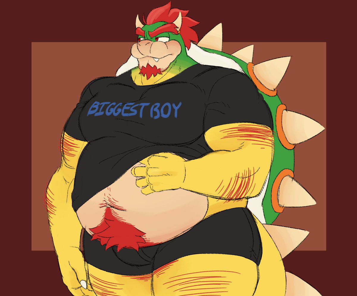 fat fuck friday is on
#mario #bowser