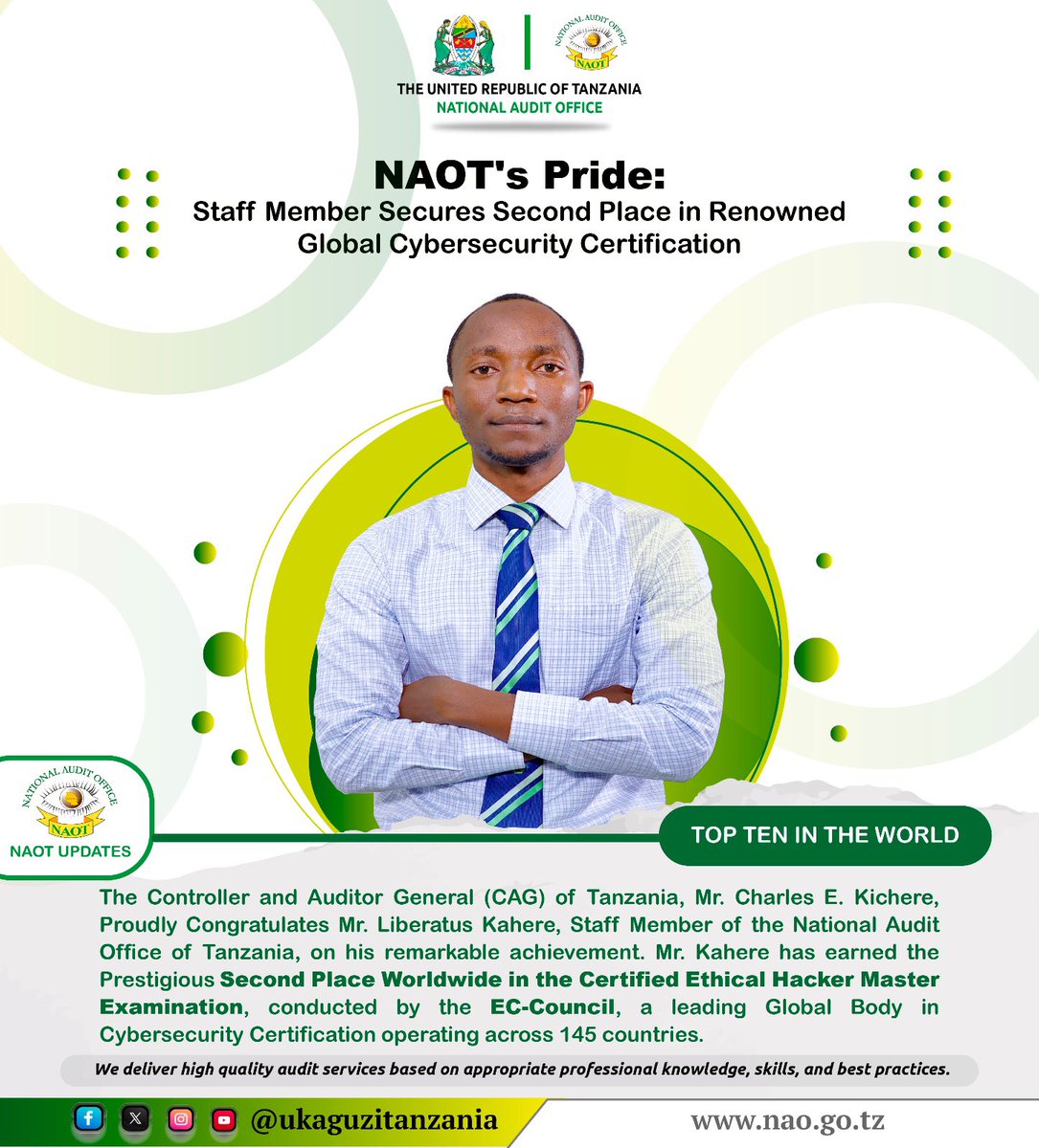 ukaguziTanzania's tweet photo. #ofisiyataifayaukaguzi #elimuyaukaguzi @afrosaie @INTOSAI_IDI @MwananchiNews @EditorsForums @ECCOUNCIL https://t.co/WG5udCJ4jO