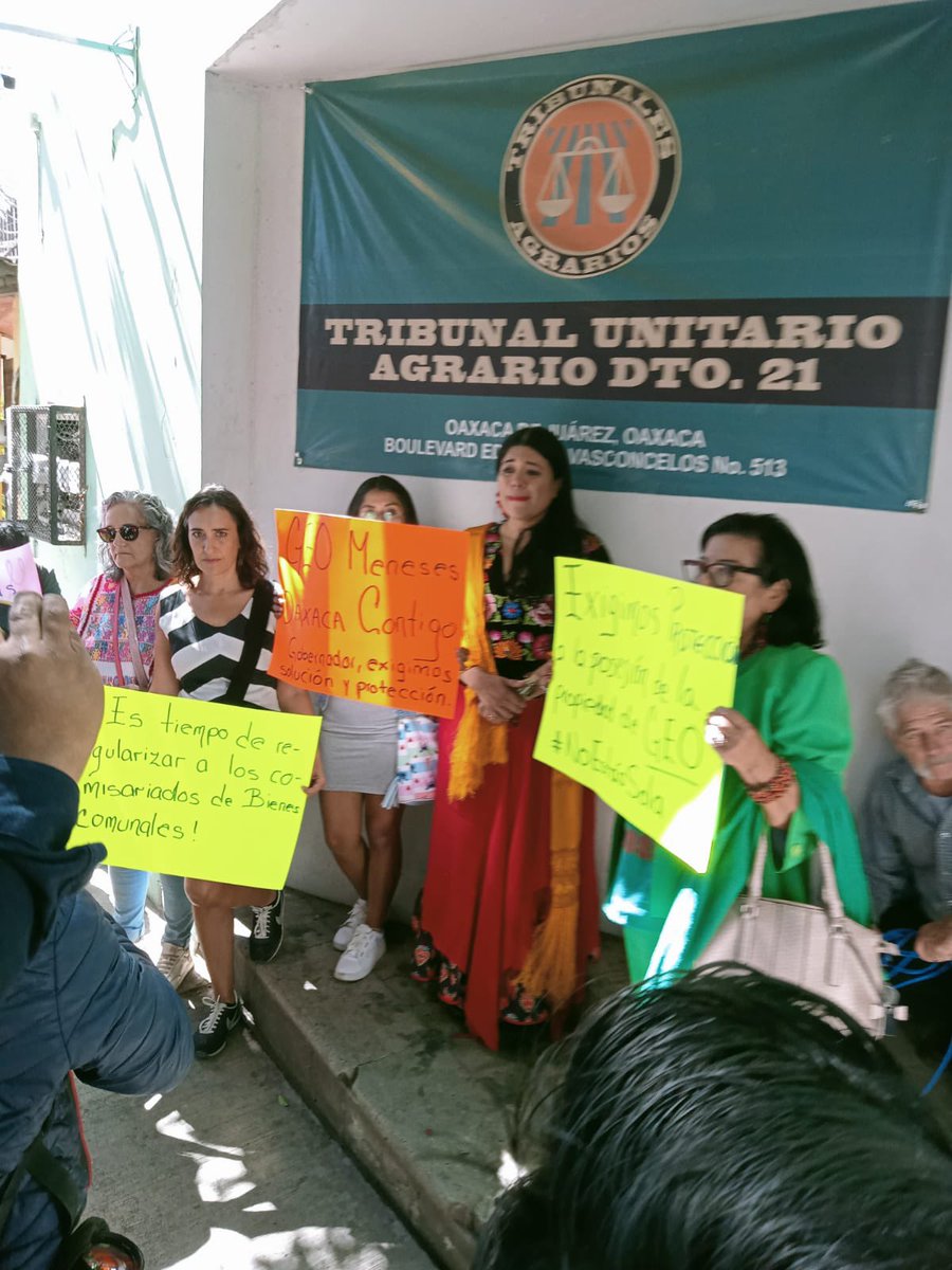 50mas1Oax's tweet photo. Nos solidarizamos con @GeomenesesGEO en su lucha por la justicia y la preservación de su propiedad.
Reafirmamos nuestro compromiso de estar a su lado y luchar por la justicia.
#GeoNoEstáSola https://t.co/yrLLlQ1Wek